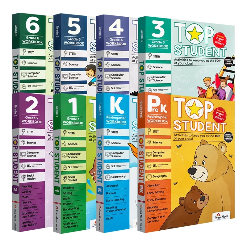 Top Student Series Workbooks 2