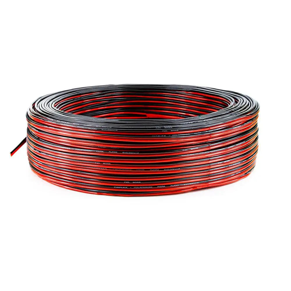 PolarizedCableForAudio2x075Red2Meters.jpg