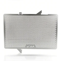 Motorcycle CNC Radiator Grill Guard Protector Cover (C Silver CB LOGO)