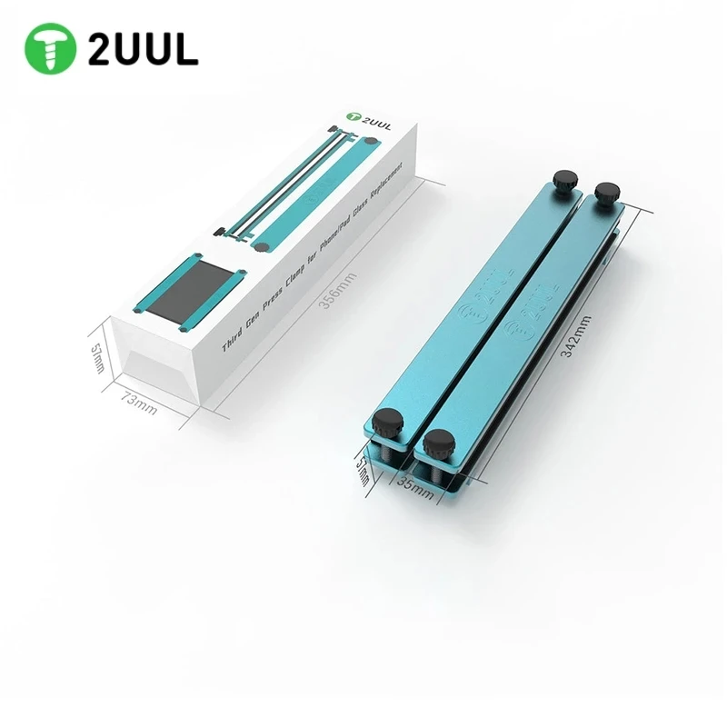 2UUL Pressure Holding Clamp Mold, Oversize Frame Laminate Repair, Universal Press Fixture for iPhone iPad, LCD Screen Back Cover