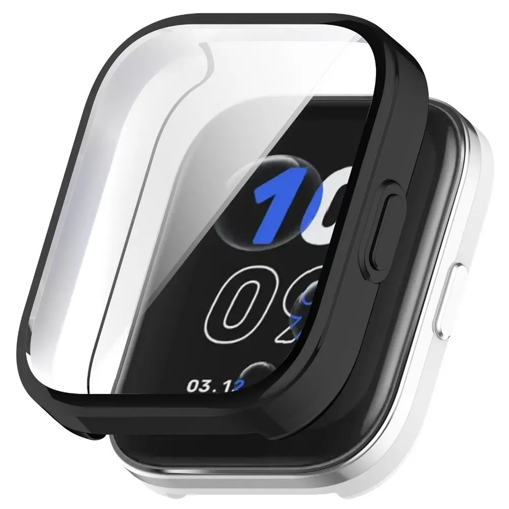 Enhanced Plating TPU Case with Anti-Scratch Screen Protector and Full Cover Bumper