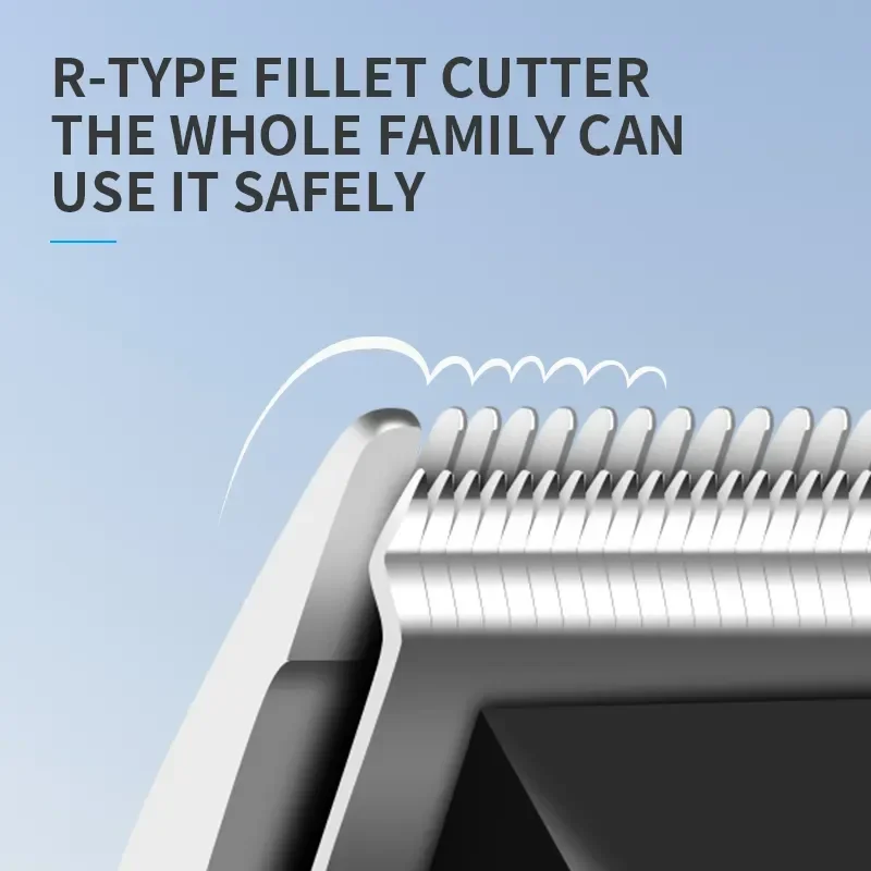 Kemei Professional Hair Clipper KM-2620 Long Range Automatic Push Clipper USB Fast Charging Hair Salon Electric Push Clipper 3