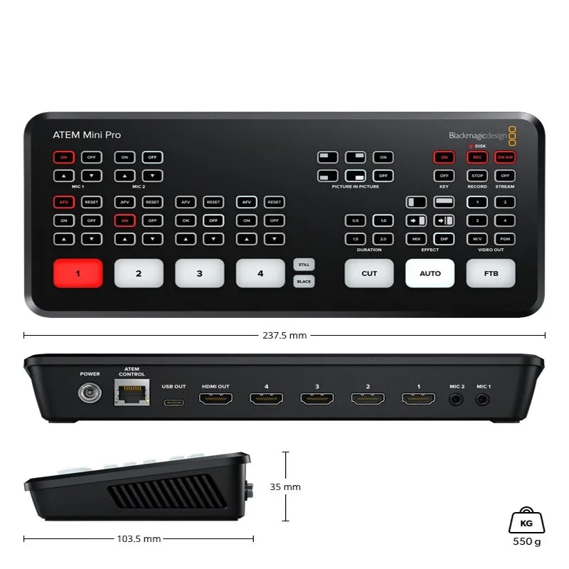 DTM・DAW ATEM Mini Pro Blackmagic Design Buy | Blackmagic Design