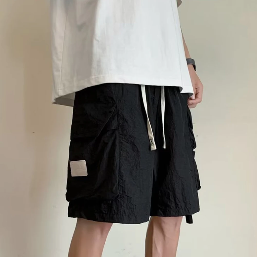 2024 Men's Cargo Shorts Multi Pocket Summer Hot Pants Casual Loose Work Shorts Tactical Joggers Trendy Sweatpants Summer Fashion