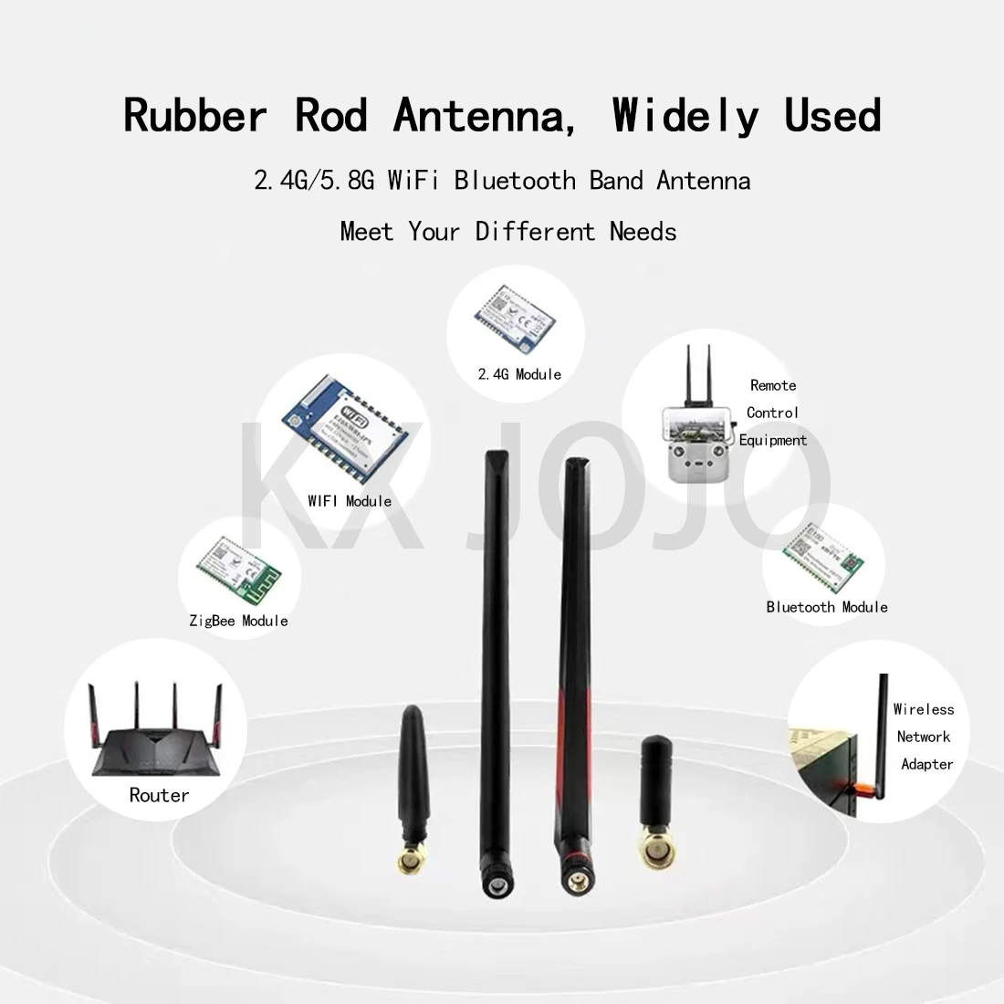 

Wifi Antenna 2.4G/5.8GHz 3dBi/6dBi Omni with RF/RP SMA Male 1PC Plug for Wireless Router Wholesale Price WIFI