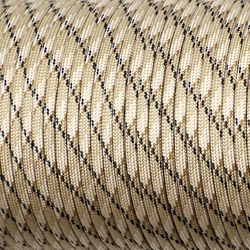 Durable Outdoor Survival 550 Paracord 7 Strand 4mm Rope for Camping & DIY Projects (Desert Camouflage)
