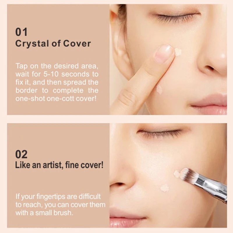 Baby Bottle Natural Liquid Foundation Concealer High Coverage Corrector Face Makeup Concealer Cream Cover Dark Circles Cosmetics