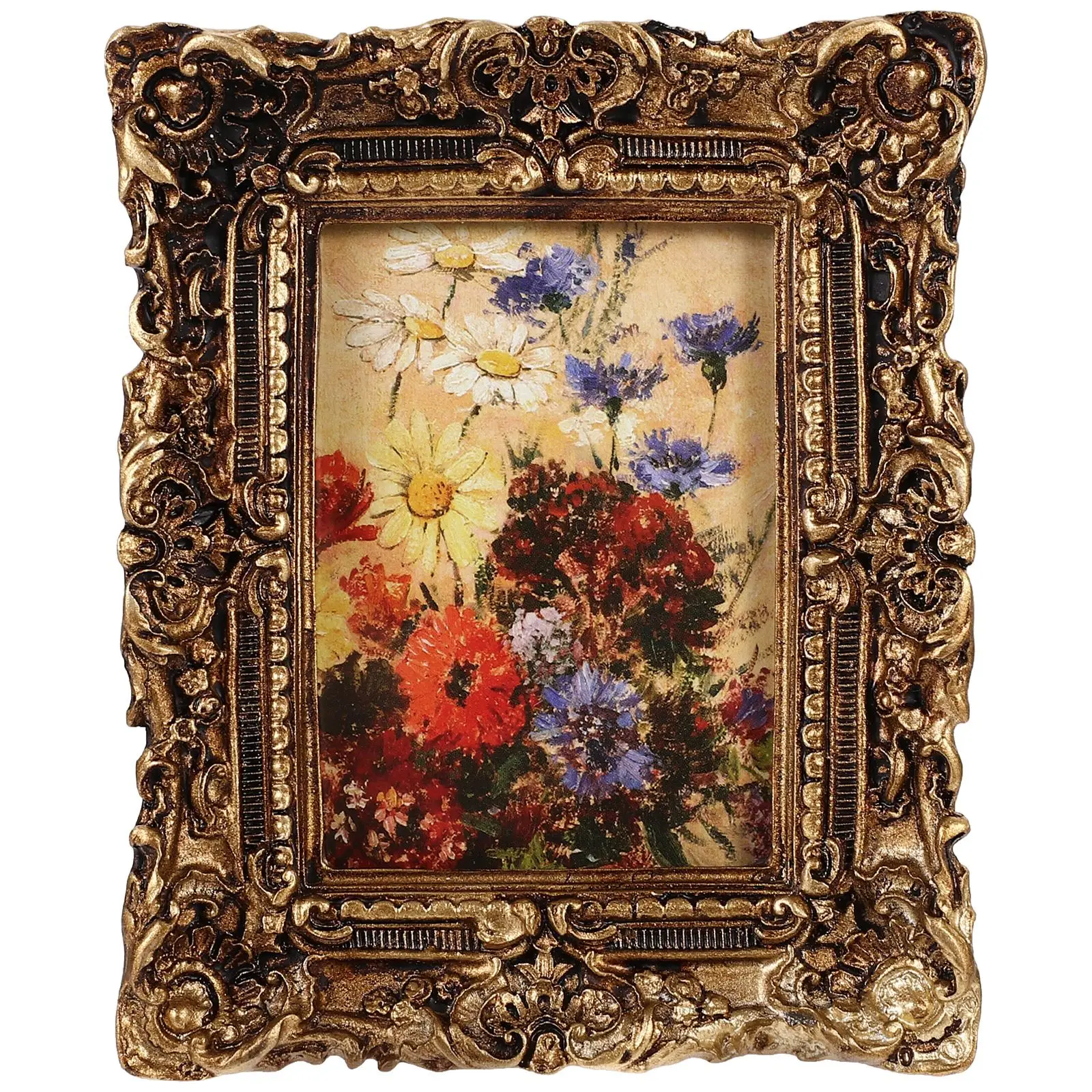 Vintage-Picture-Frame-Relief-Wall-Hanging-Photo-Frame-European-Style ...