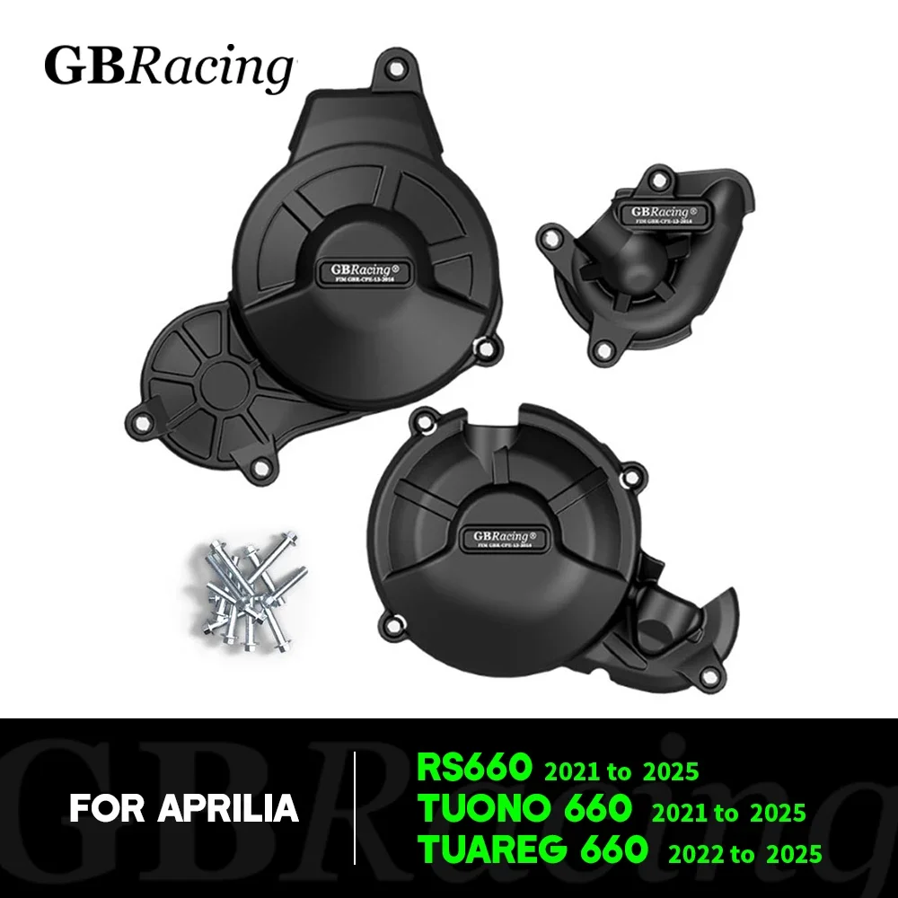 GB Racing Engine Cover RS660 TUONO660 to For APRILIA TUAREG660 Motorcycle Alternator Clutch Protection Accessories
