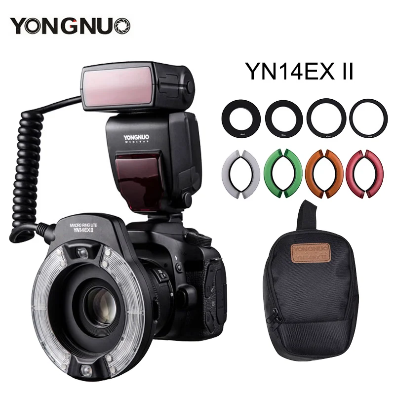 

Вспышка Yongnuo YN14EX II для макро-фотоаппарата