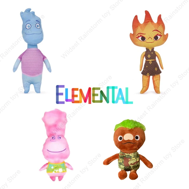 Bonecas de pelúcia macias para crianças, desenhos animados elementares,  personagem do jogo, brasa de fogo, água Wade, boneca periférica, Natal,  presentes de aniversário - AliExpress