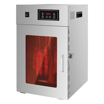 가정용 공기 건조 회전식 소시지 건조기, 베이컨 닭 오리 쇠고기 식품 탈수 케이스, 상업용 소비자 고기 기계, 360 °