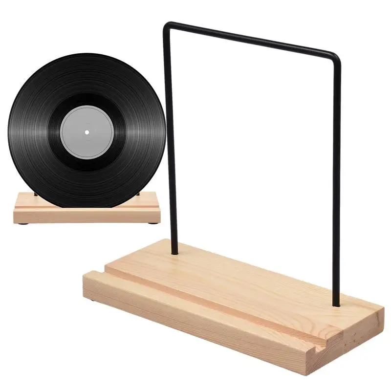 

Record Holder For Albums Desk Stand Organizer For Album Storage Wooden Record Album Holder Lp Storage Rack Desk Decor Display
