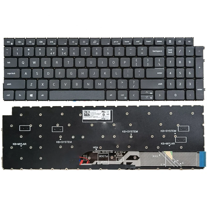 Us Tastiera Del Computer Portatile Per Dell G15 5510 5511 5515 Vostro 5590 7500