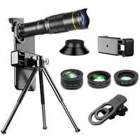 32x 22x 4K Professional Telescope Monocular HD Zoom Phone Lens Camera Telephoto With Tripod Metal Telescope For Tourism Camping 1