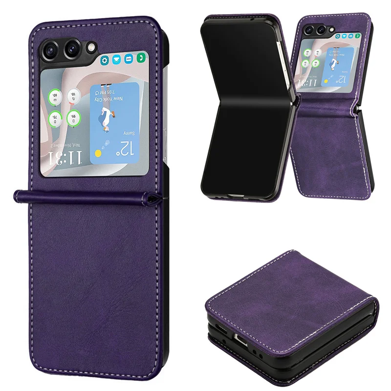 Leather Wallet Flip Magnetic Phone Case with Card Holder and Stand