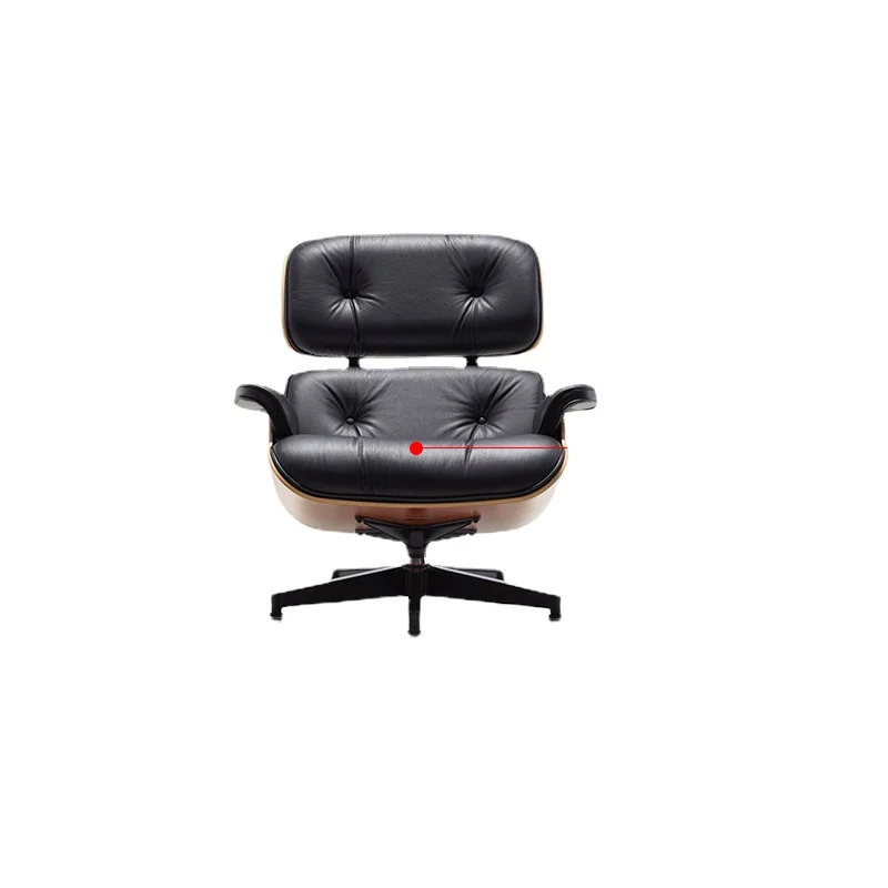 

Wyj Single-Seat Sofa Chair Leather Casual Light Luxury Wingback Chair Swivel Chair