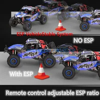90KM/H High Performance Radio Control Car 58CM 1:10 4WD High Speed Brushless All Terrain Off Road Metal Waterproof RC Truck Car 2