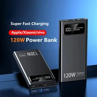 200000mAh Power Bank 120W Super Fast Charging Battery High Capacity Digital Display PowerBank For iPhone Samsung Huawei Xiaomi 1