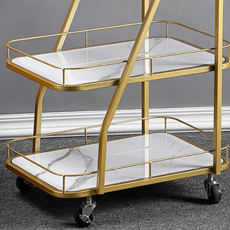 Kitchen Auxiliary Furniture Cart Storages Trolleys Shelf Noise Reduction Roulette Removable Organizers Carrelo Cucina Drawers