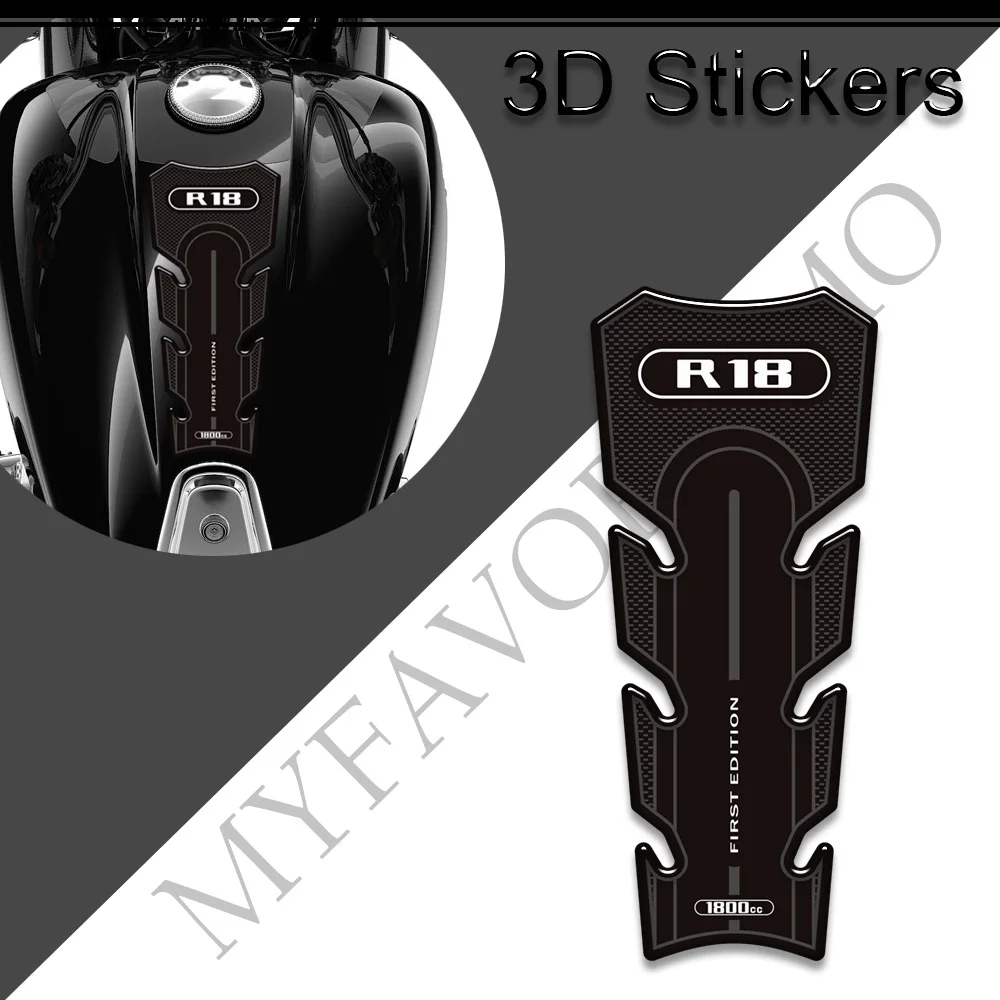 

Motorcycle Tank Grips Pad Protector Stickers Decals Gas Fuel Oil Kit Knee For BMW R 18 R18 1800 CC 1800cc 2020 2021 2022