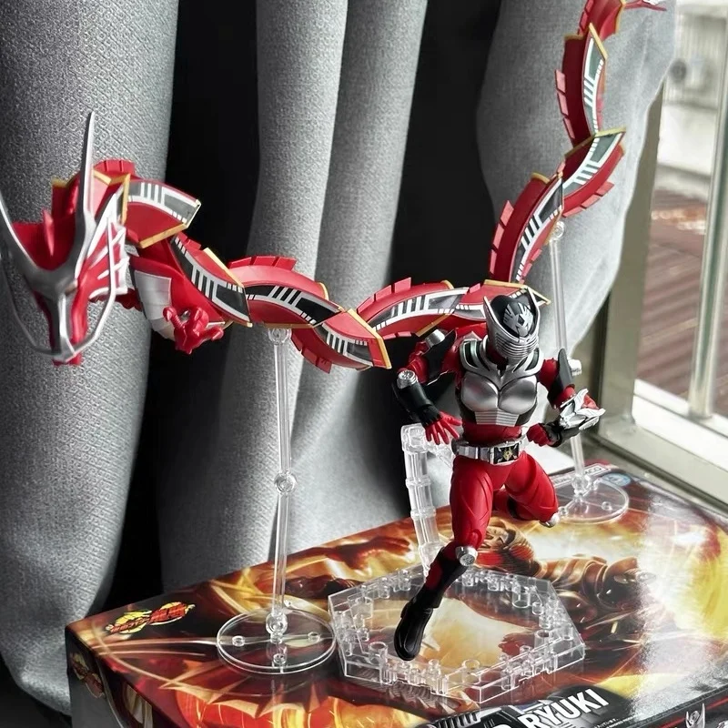 

Frs Figure-rise Standard Bandai Kamen Rider Ryuki Ryuga Aninm Action Assembly Figure Original Box Model Toy Gifts For Kids