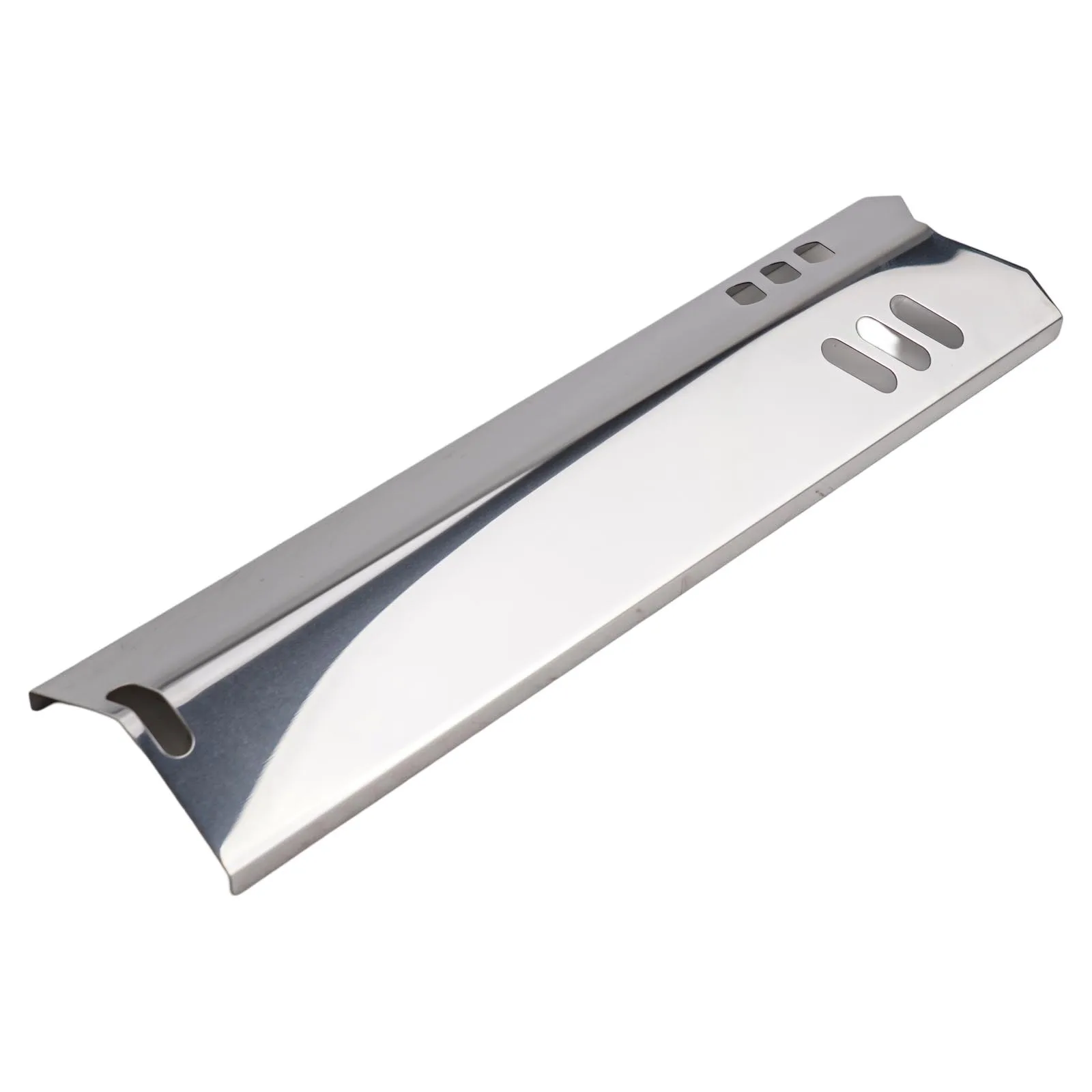 4Pcs Stainless Steel Heat Plate Burner Cover Heat Tents For BBQ Gas Grill Bar Outdoor BBQ Tools Barbecue Replacement Parts