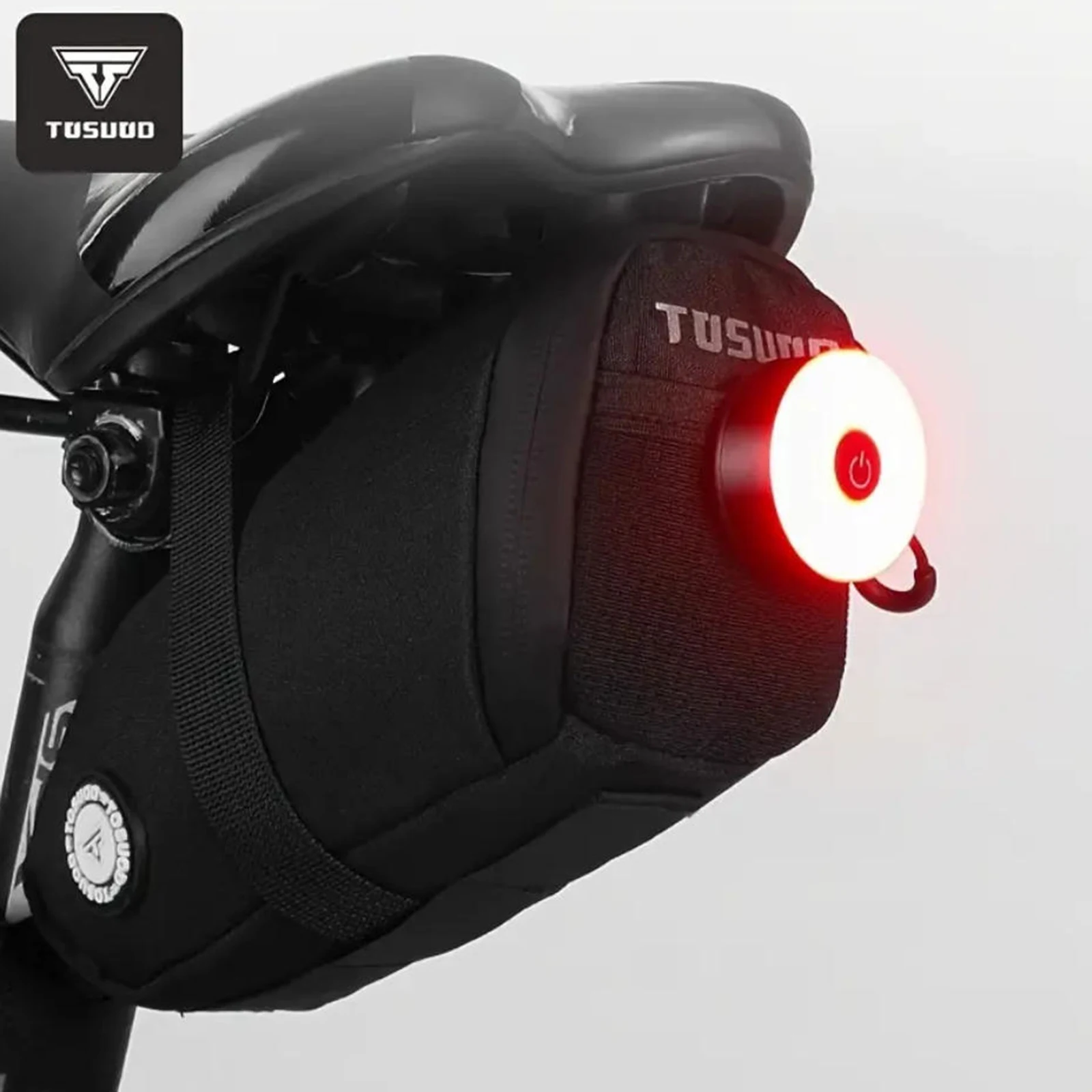 TOSUOD Fahrrad Satteltasche Mountainbike Schwanz Tasche Tragbare Wasserdichte Reflektierende Rennrad Lagerung Tasche Radfahren Zubehör – Detail 10