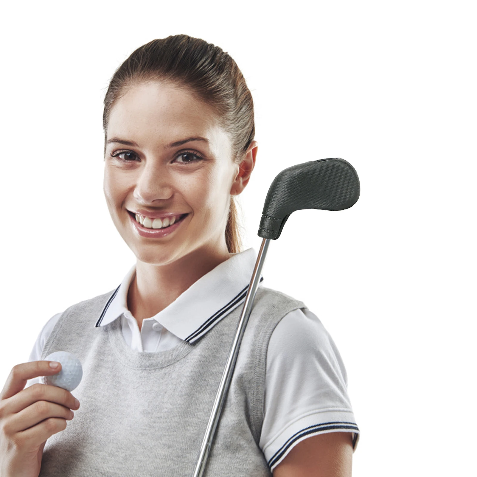 Golf Club Head Cover Protective Headcover for Golf Clubs Soft TPE Golf