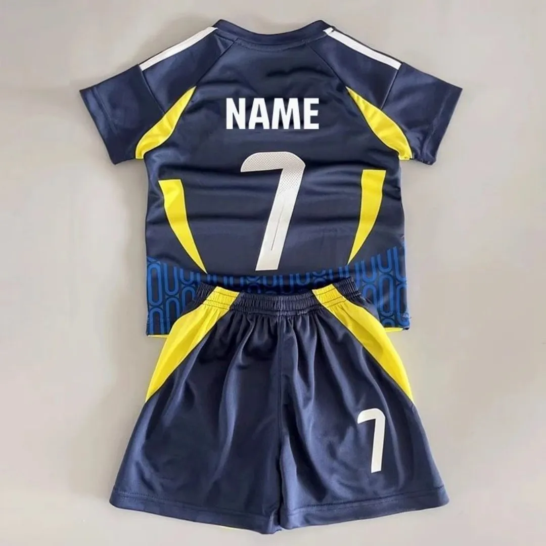 طقم رياضي صيفي جديد للأطفال لعام  ملابس رياضية للرجال والنساء طقم كرة قدم للرجال والنساء رياضة ترفيهية للأطفال