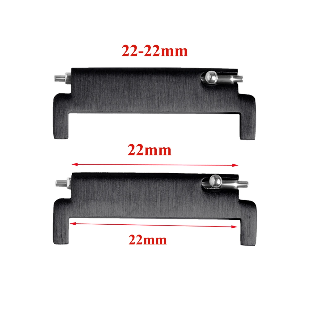 Versatile Quick Release Watch Strap Adapter Pair - Multi-Size Connectors