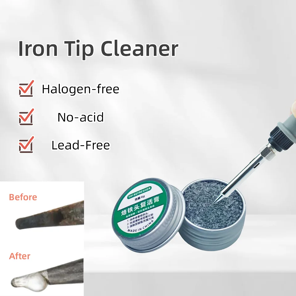 Electrical Soldering Iron Tip Refresher & Repair Tin