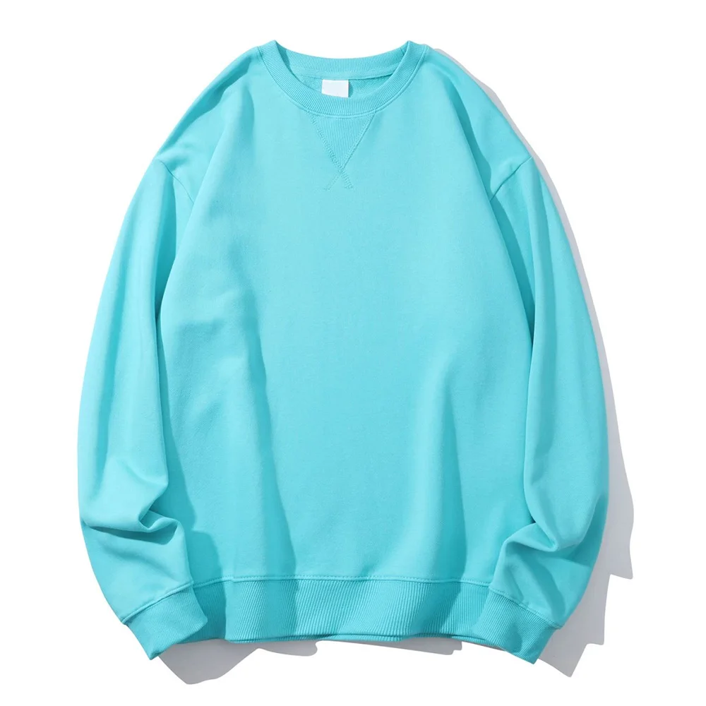 Vintage Heavyweight Cotton Long Sleeve Sweater - Inverted Triangle Loose Fit