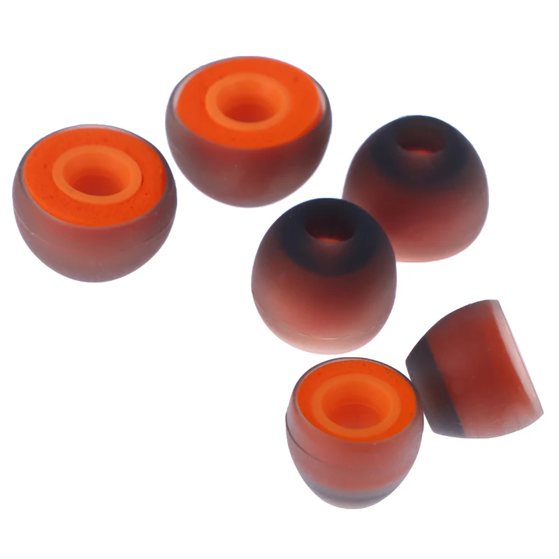 

1Pair Universal Silicone Sponge Ear Tips Replacement Noise Reduction Earplugs Case Earbud Tips Pads Cap