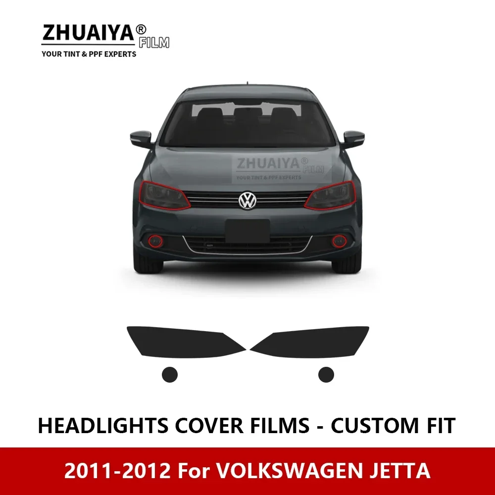 

Защитная пленка с защитой от царапин для фар VOLKSWAGEN JETTA 2011-2012