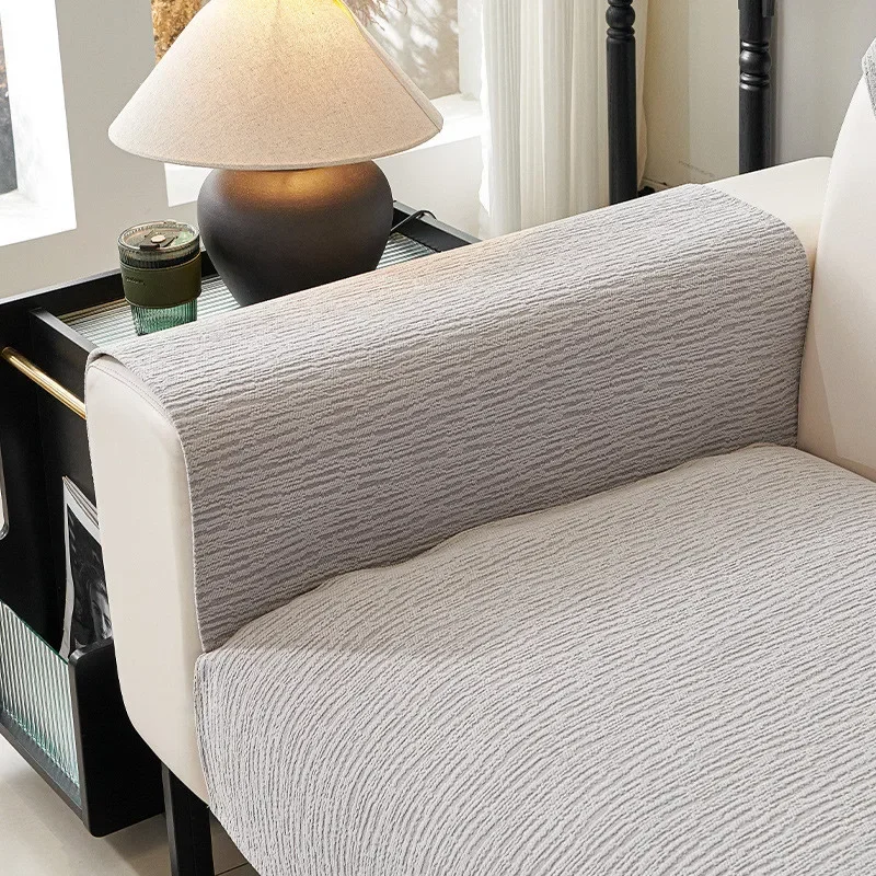 Chenille Waterproof Anti-Slip Sofa Cover Simple Couch Cushion Easy-going Living Room Seat Slipcover 6