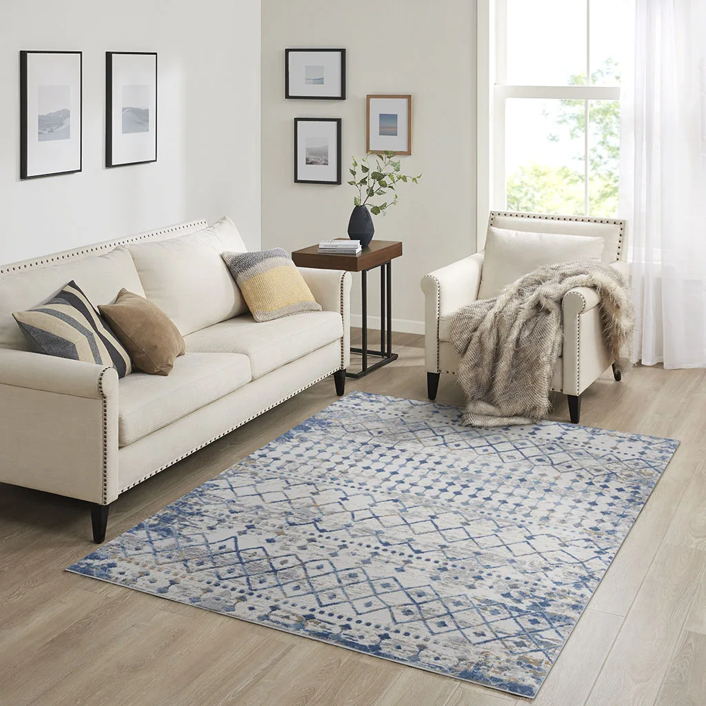 

Moroccan Global Woven Area Rug, 6'6"W x 9'L
