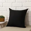 Candy Color Pillow Case Solid Color Polyester Throw Pillow Case Cover Black White Pillow Case Decorative Pillowcases Cover 3