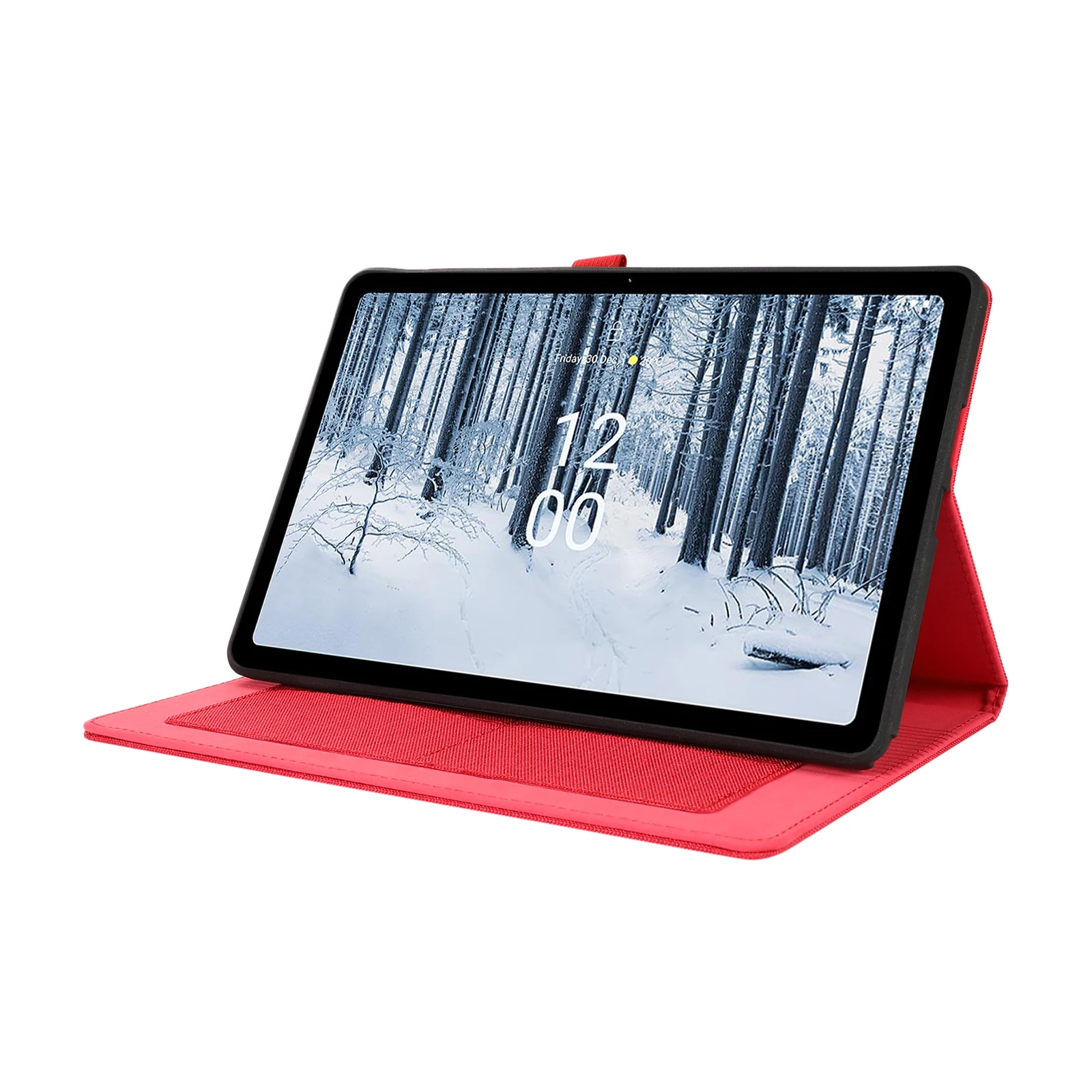Cowboy-Style Flip Stand Case with Card Pocket and Shockproof Protection