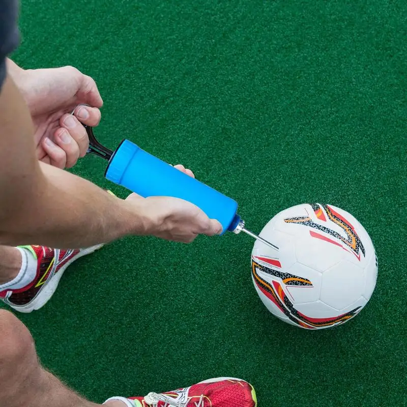 Ball Pump Set Ball Pump Set Flexible Hose Volleyball Football Basketball With Needle Sports Ball Hand Air Pump Durable Balloon Inflator