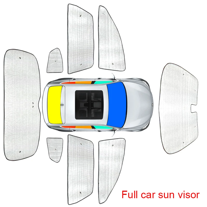 Auto Sonnenschutz UV-Schutz abdeckung für BMW X6 G06 F16 2013-2017 Seiten  fenster Vorhang Sonnenschutz Visier Windschutz scheibe Innen zubehör -  AliExpress