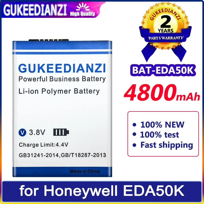 

GUKEEDIANZI Battery 4800mAh/5600mAh for Honeywell EDA50 EDA50hc EDA40 ScanPal EDA50K BAT-EDA50K-1 BAT-EDA50K Bateria