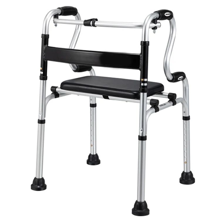 Bathroom commode adults assistive device backless walker shower chair 2