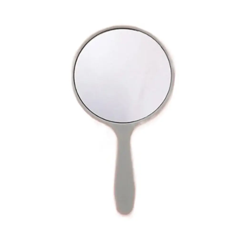 Charming Portable Handheld Makeup Mirror with Anti-Fall Design