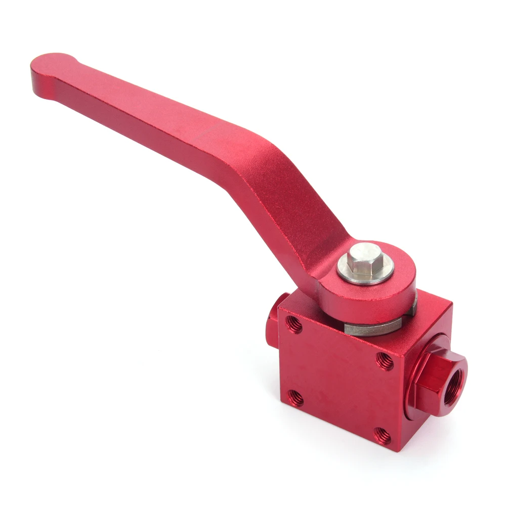 RASTP-1/8" NPT Bremsleitungsverriegelung Absperrventil Kraftstoffdurchflussregelung Absperrventil Fitting HB052 – Detail 4