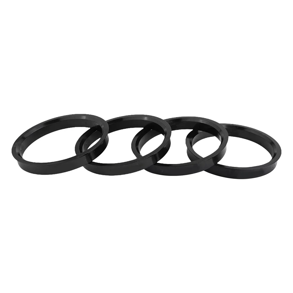 4Pc Hub Centering Rings 72.6-65.1 Car Hub Centric Rings Wheel Bore Center Spacer For BMW For Range Rover