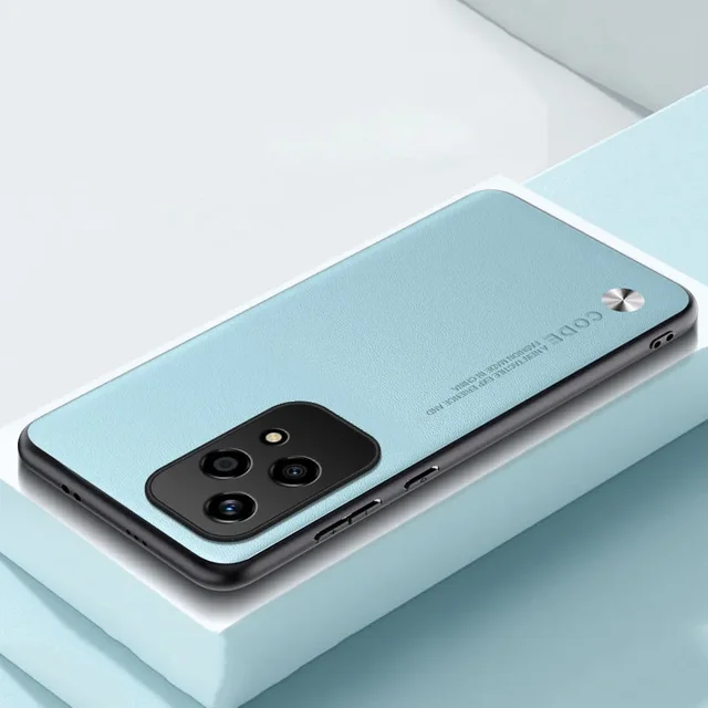 312733-85454b.jpg جراب خلفي فاخر من الجلد الناعم المصنوع من السيليكون للصدمات لغطاء honor lite و honor