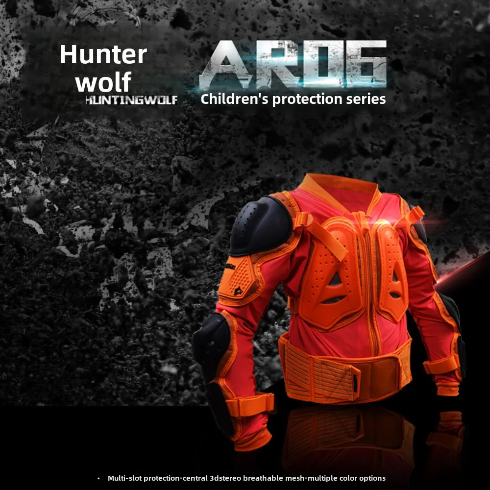 All-purpose Protective Gear for Youth-Armor for Snowboarding, Off-road Biking, Mountain Climbing ATV and Motorcycling children