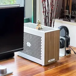 ZZAW C5 All Aluminum MATX Small Case ATX Power Supply RTX4070 Graphics Card 240 Water Cooler Desktop Minimalist Computer Chassis