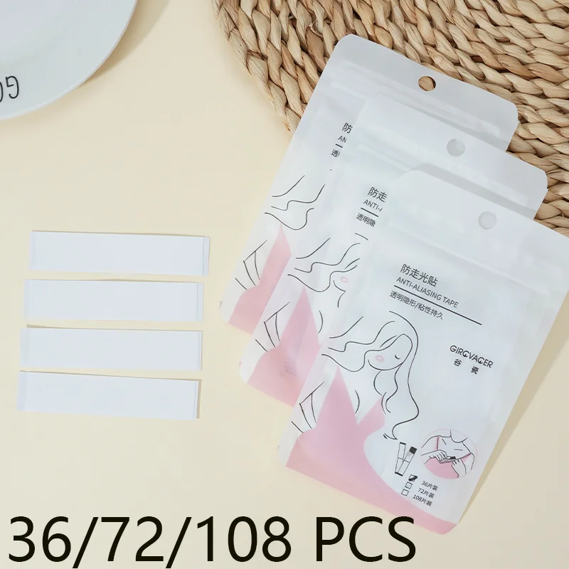Body Tape 36/72/108 PCS Womens Fashion Clear Double Sided